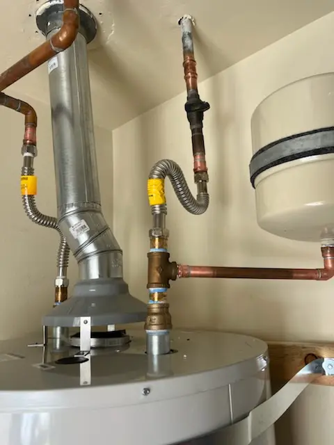 Water heater installation and plumbing repair in Red Valley